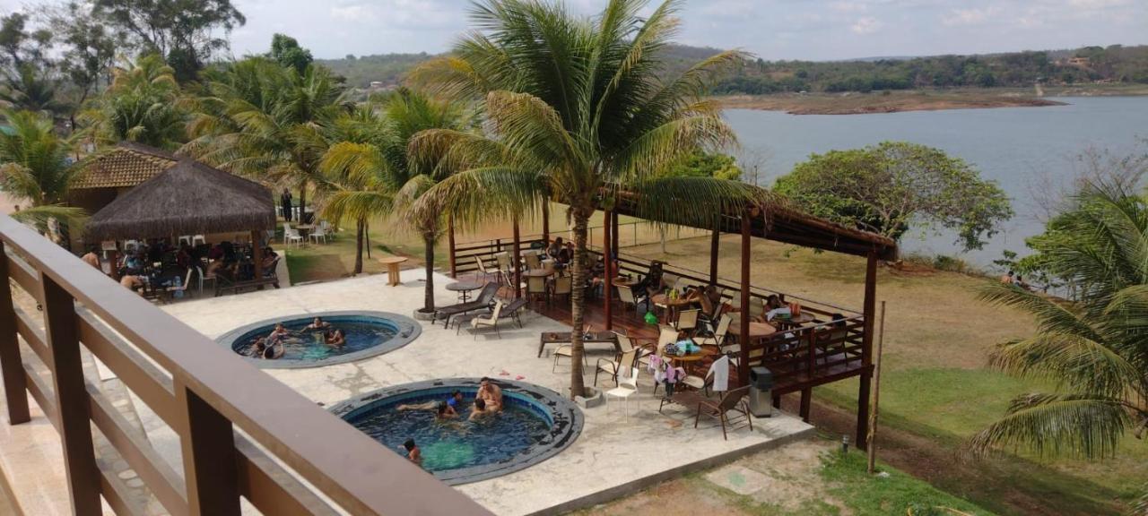 Aldeia Do Lago Caldas Novas Lindo Apt Com Cozinha Mobilia Nova Pode Levar Bebidas Na Area Das Piscinas ภายนอก รูปภาพ