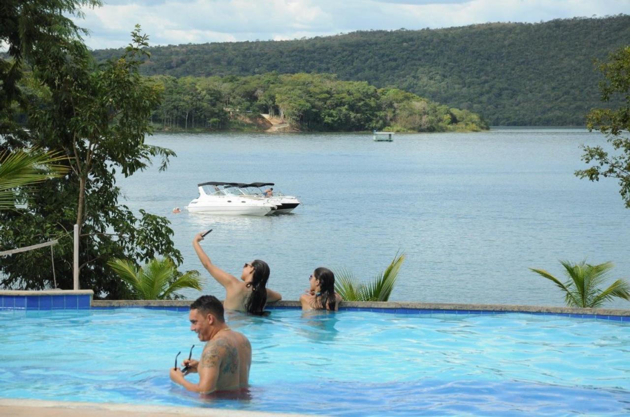 Aldeia Do Lago Caldas Novas Lindo Apt Com Cozinha Mobilia Nova Pode Levar Bebidas Na Area Das Piscinas ภายนอก รูปภาพ